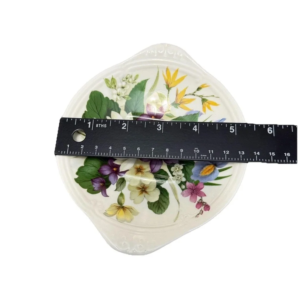 Royal Stafford Floral Bone‎ China Dish Trinket Plate England Victoria's Secret